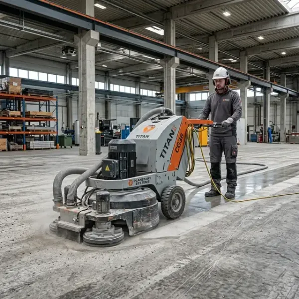 Подготовка бетонного пола под наливной пол